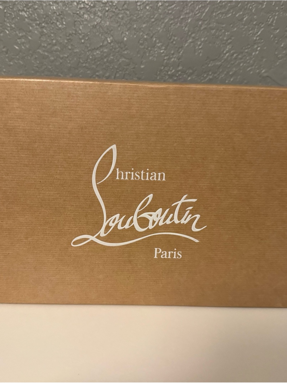 Christian Louboutin Shoe Box w/dustbags